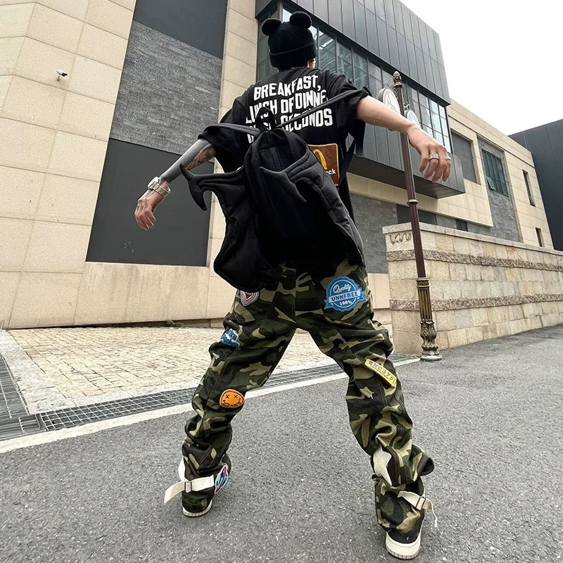 [ZPXO Select] Camouflage Baggy Pants