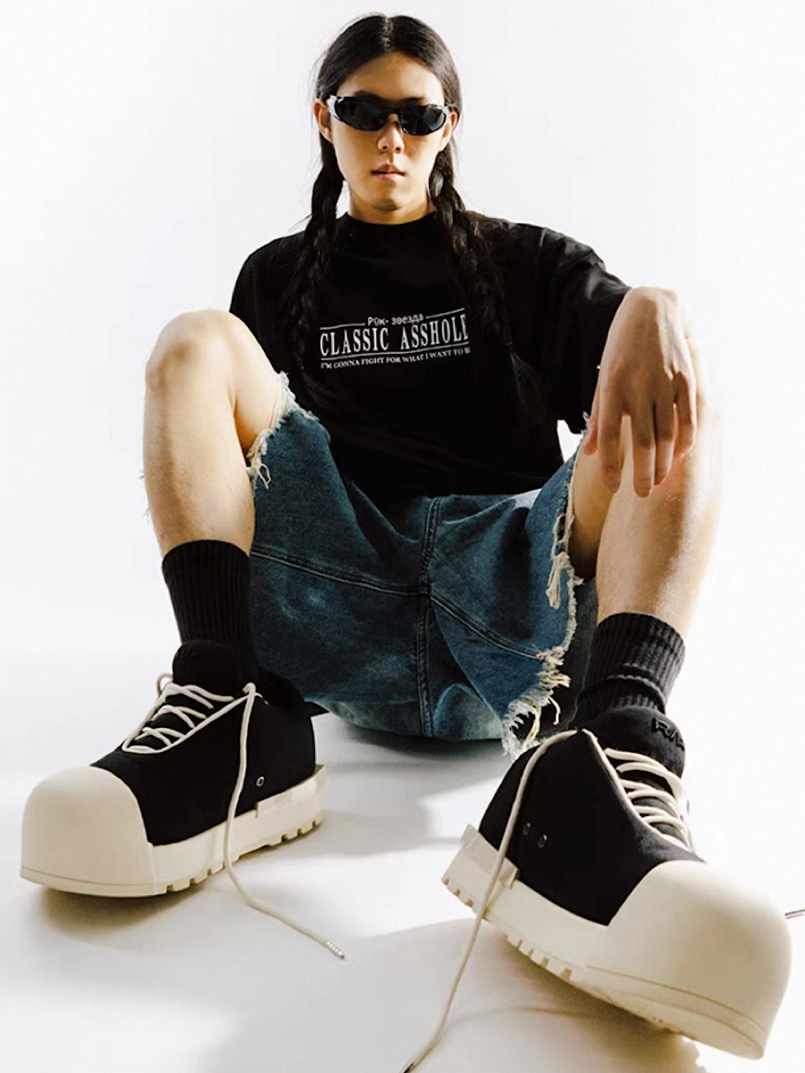 [FVVO × ROCKSTA] Thick Soled Low Boots