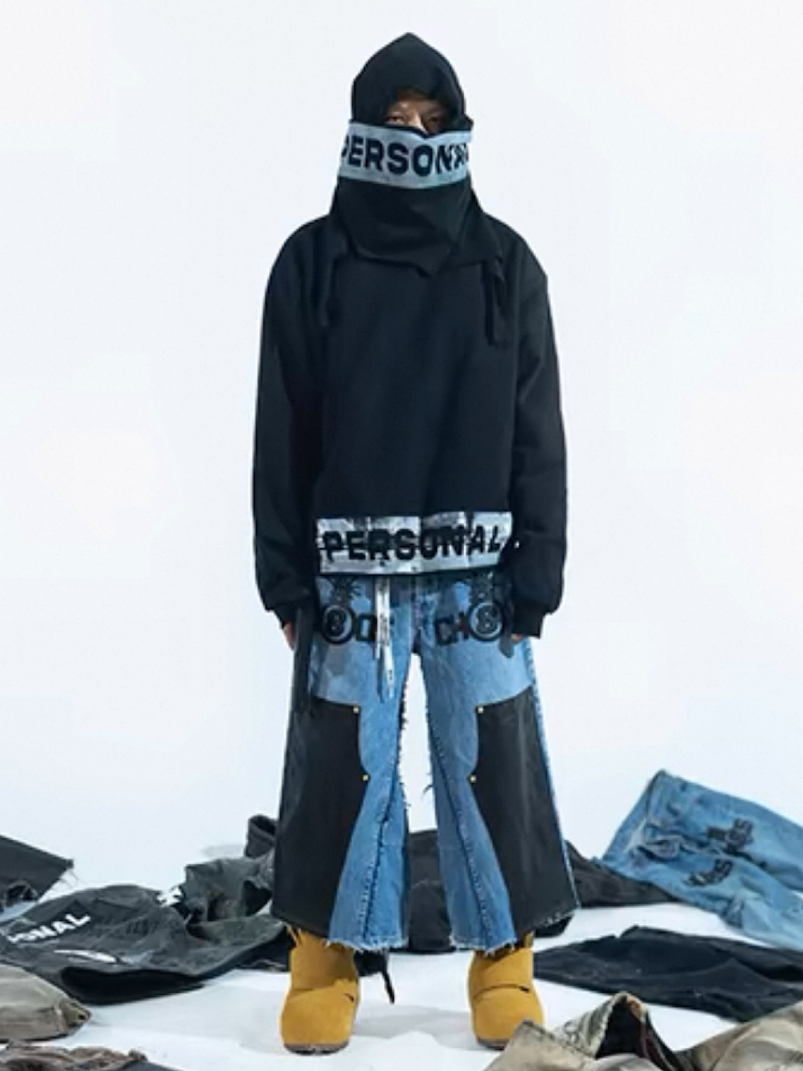 [BLACK8MOB × FVVO] Cowhide Snow Boots