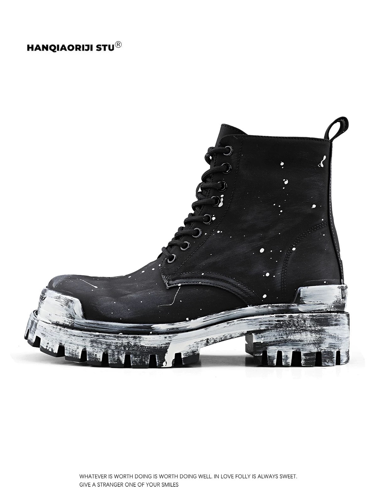 [HANQIAORIJI] Hand Painted Snow Boots