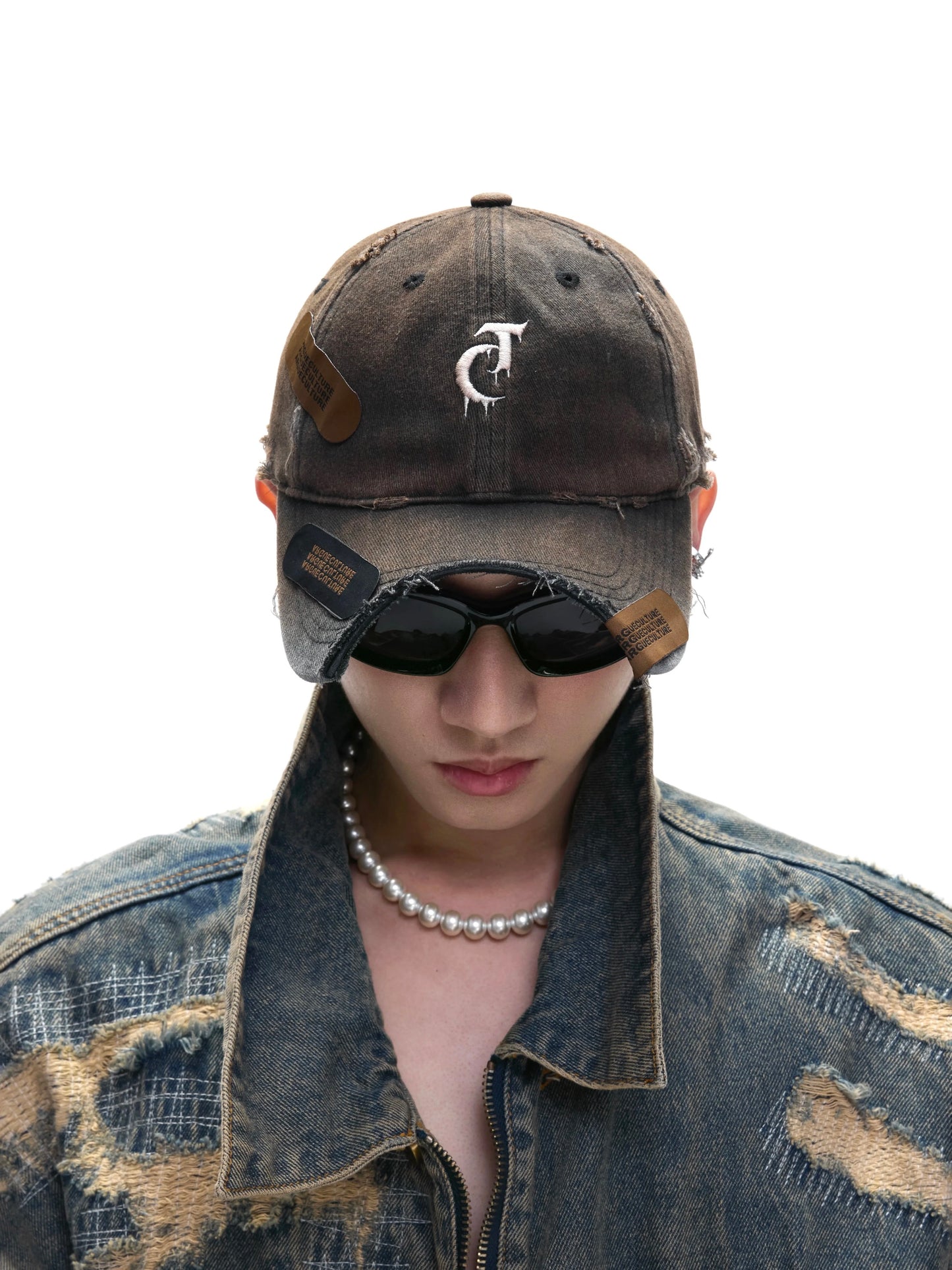 [ARGUE CULTURE] Logo Distressed Cap