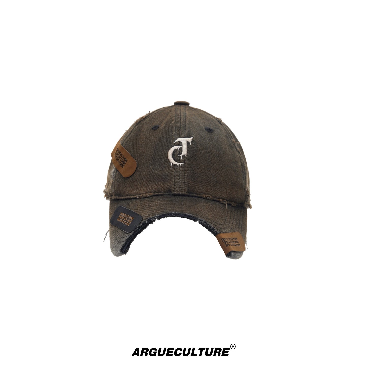 [ARGUE CULTURE] Logo Distressed Cap