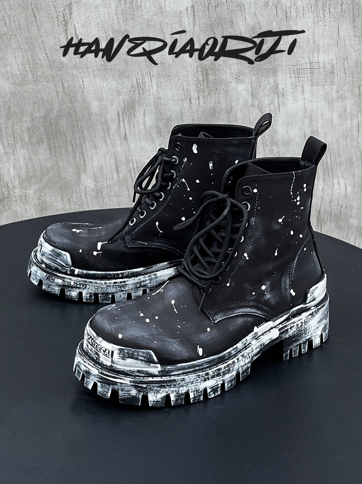 [HANQIAORIJI] Hand Painted Snow Boots