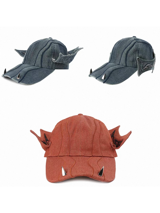 [GENZERO] Rivet Embroidery Baseball Hat