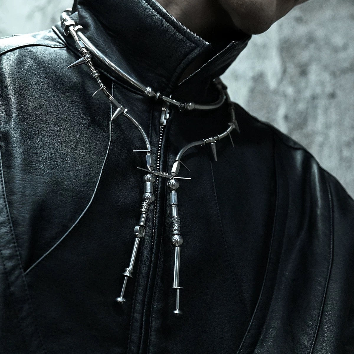 [ILLUSORY] Punk Style Layered Necklace