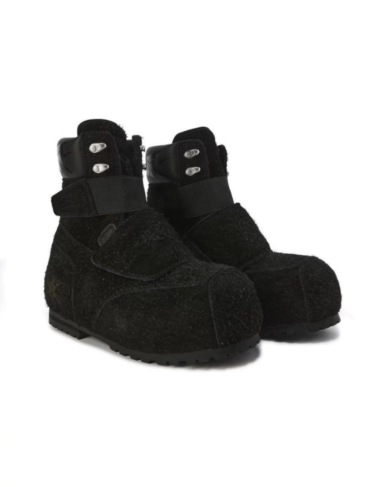 [BLACK8MOB × FVVO] Cowhide Snow Boots