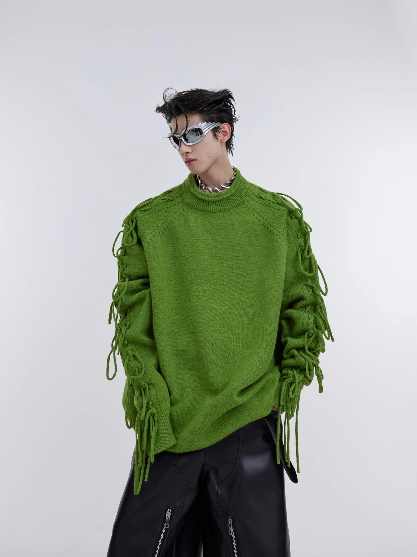 [ARGUE CULTURE] Loose Knitted Sweater 4 Colour Ways