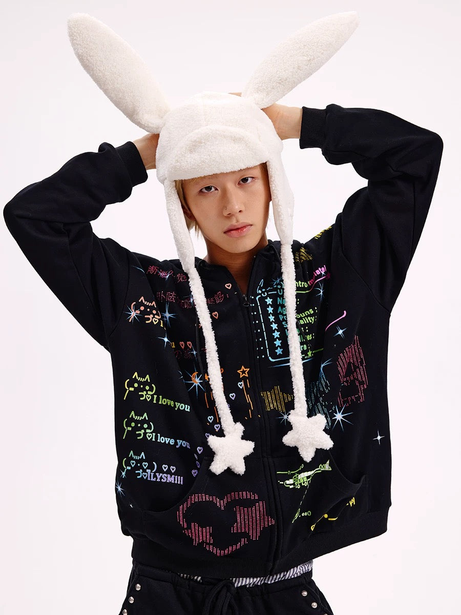 [CFIERCE] 24 Star Rabbit Hat