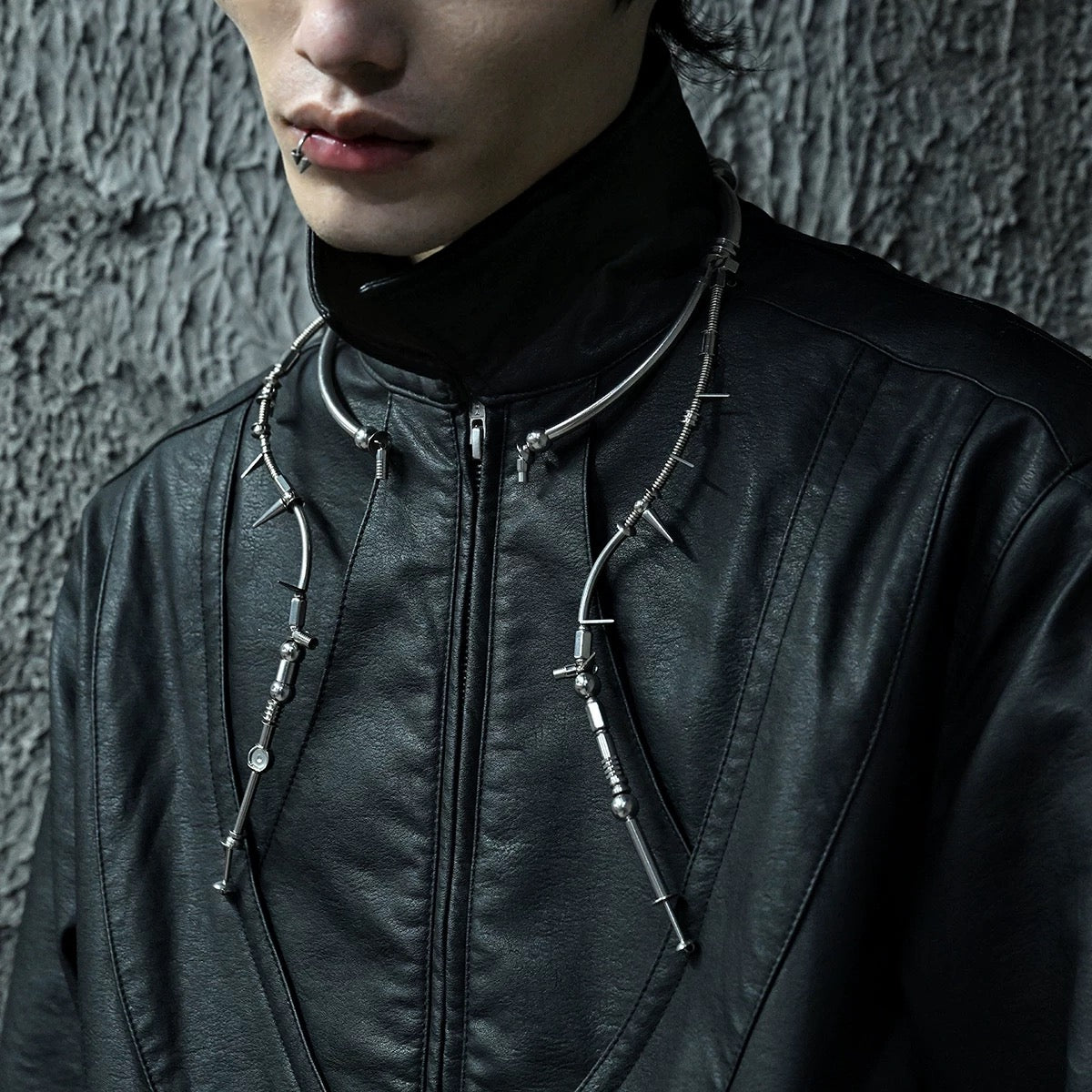 [ILLUSORY] Punk Style Layered Necklace