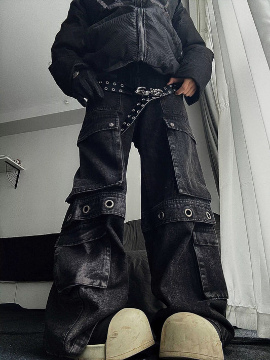 [ZPXO Select] Heavy Loose Wide-Leg Jeans