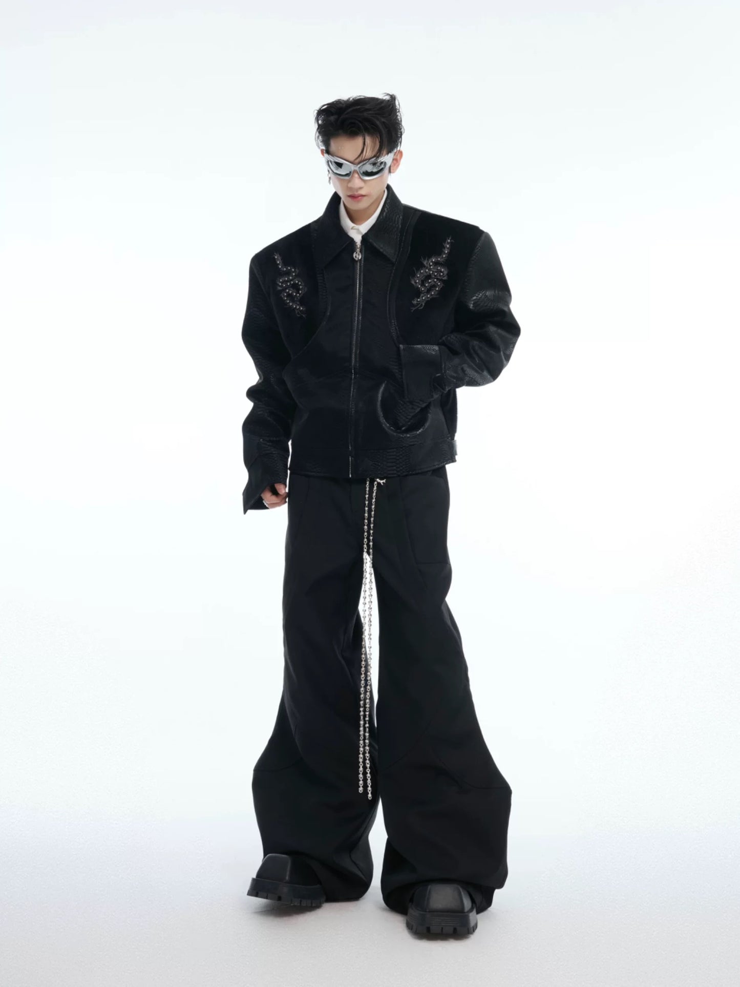 [ARGUE CULTURE] Vampire Cowboy PU Leather Jacket 2 Colour Ways