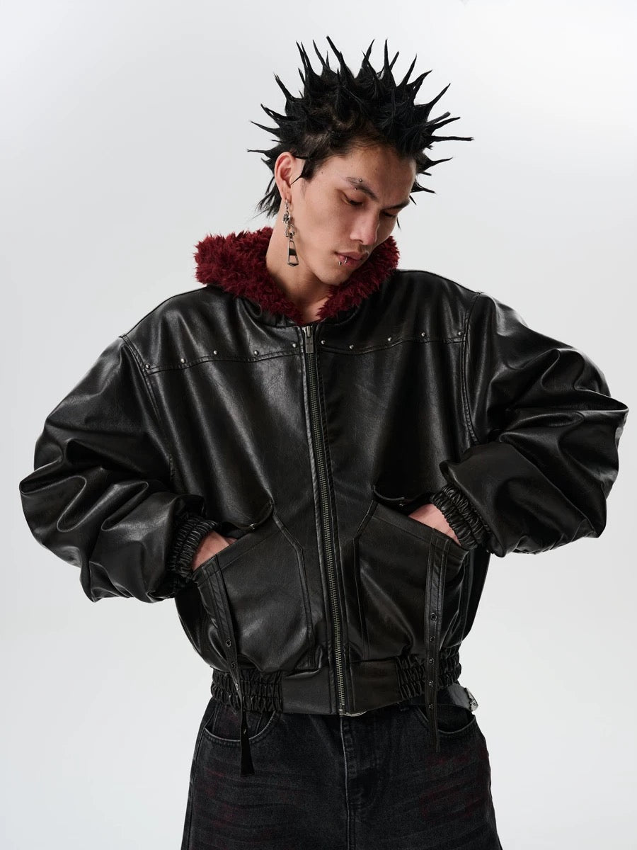 [SGWCULT] Heavy Loose-Fitting Cotton Jacket