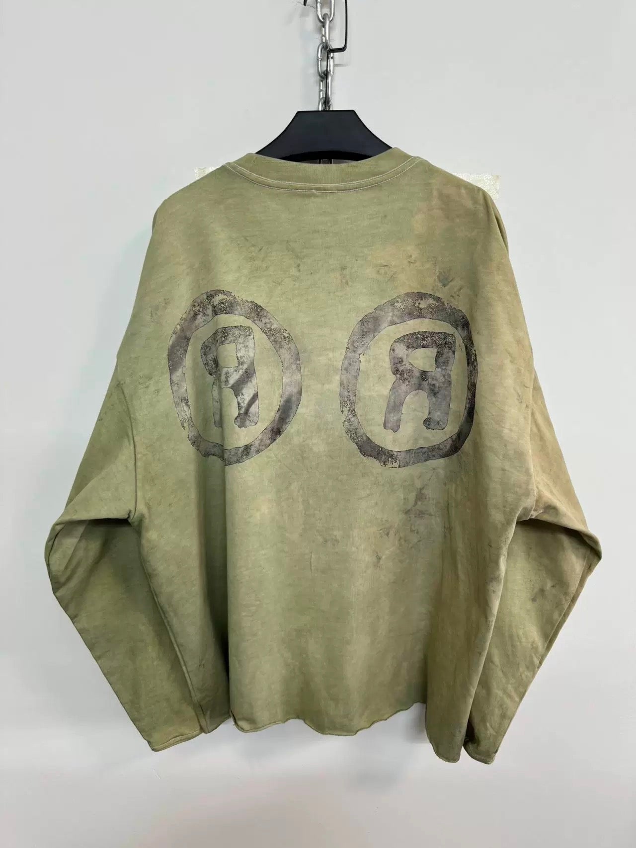 [Hell System] Dirty Dyed Tree Sweatshirt