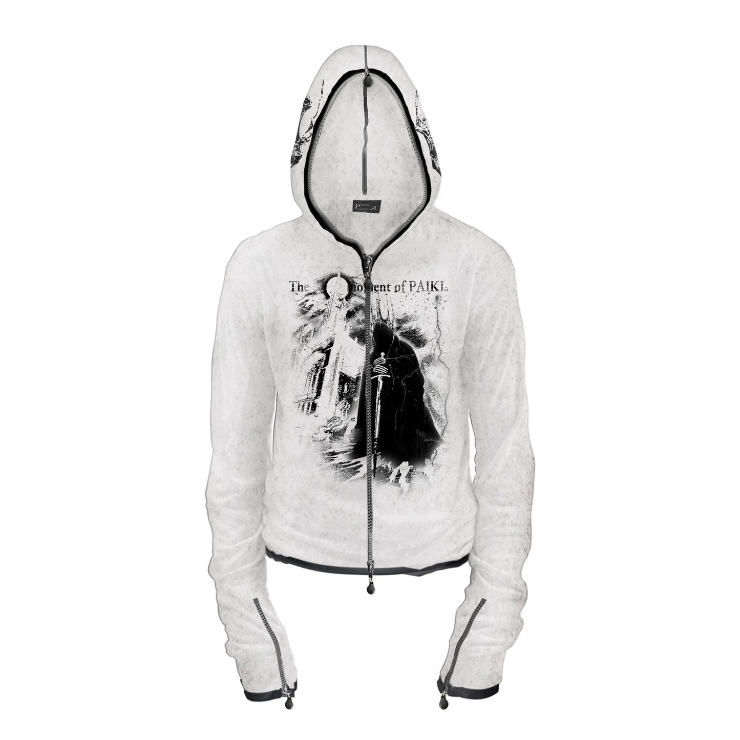 [PAIKI] Gothic Zip Hoodie 2 Colour Ways