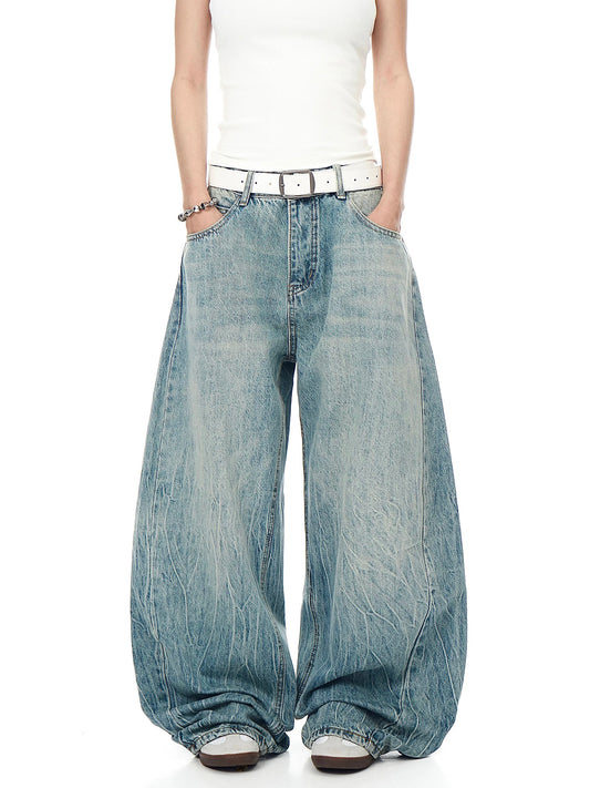 [ZPXO Select] Lightning Pattern Hot Diamond Scimitar Jeans