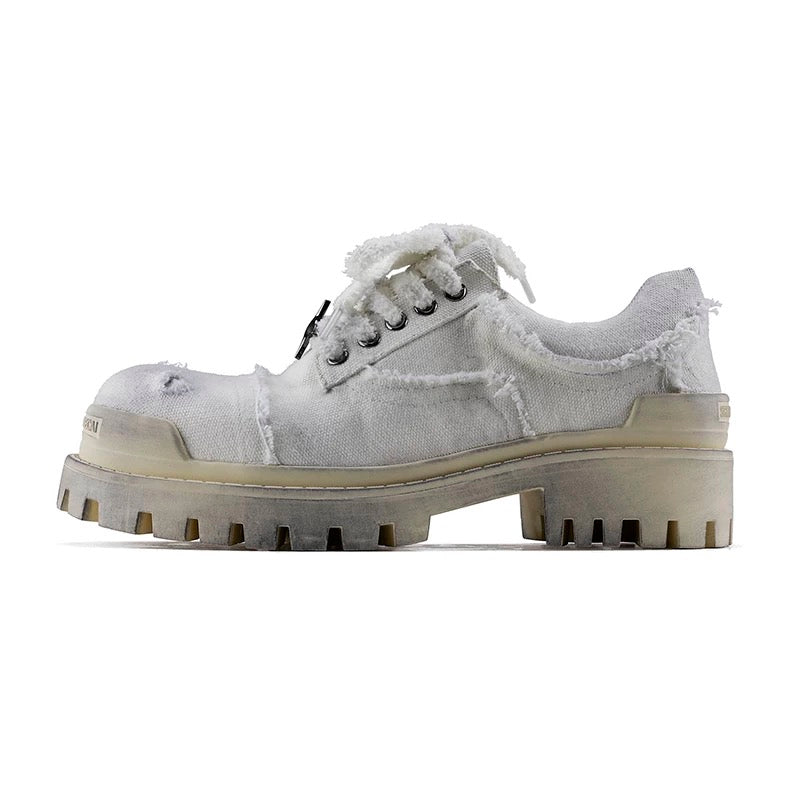 [HANQIAORIJI] Thick Sole Casual Shoes