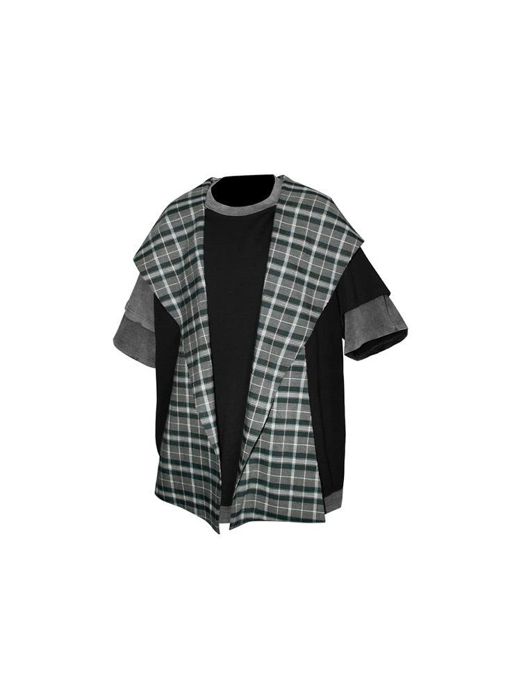 [RELABEL] Removable Scarf Hooded Tee