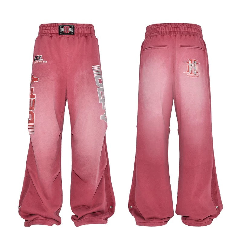 [LCE] Washed Boxing Hoodie & Pants Set