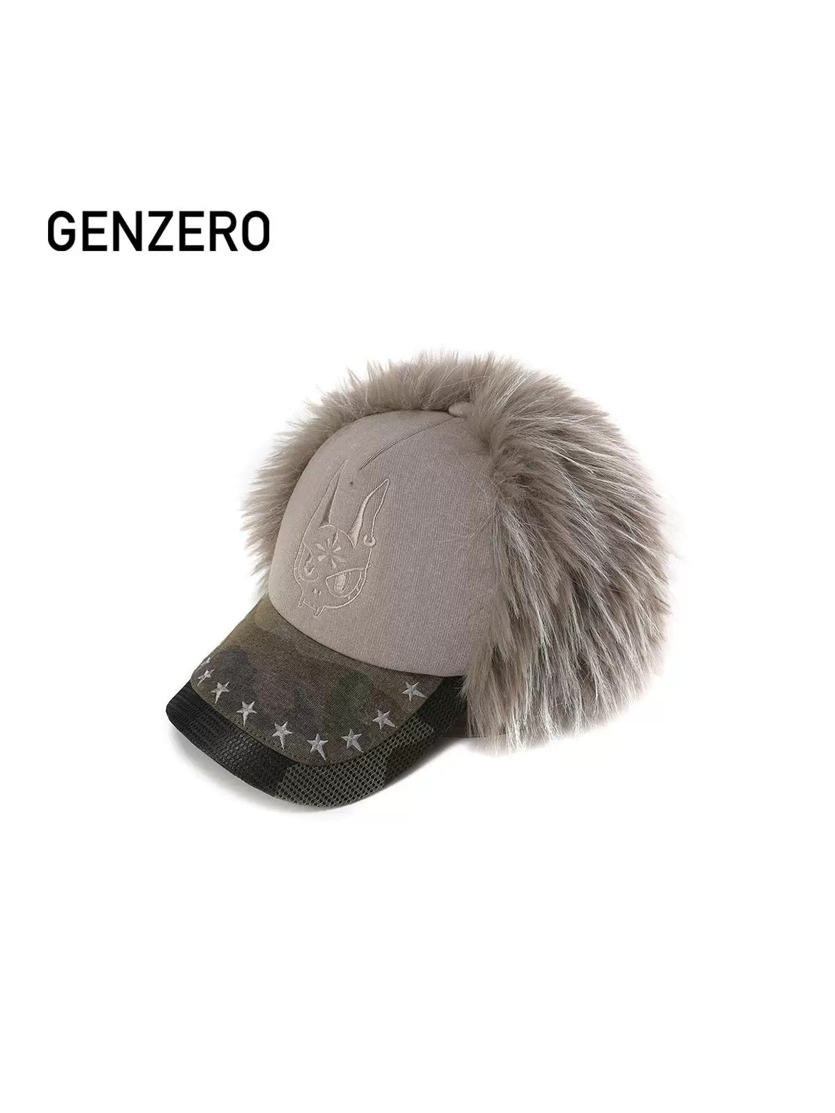 [GENZERO] Star Plush Baseball Hat