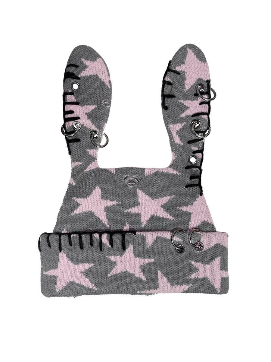 [CFIERCE] Rabbit Star Beanie 2 colour ways