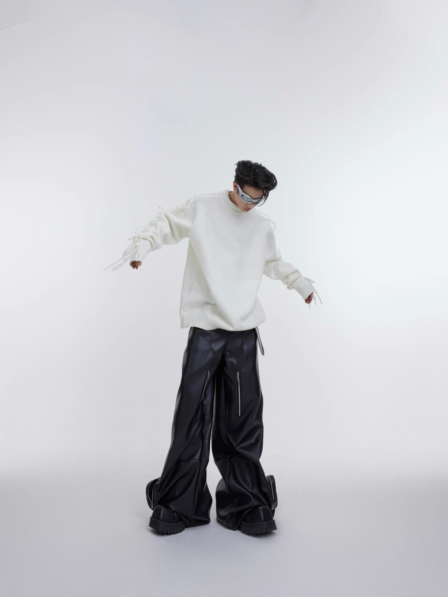 [ARGUE CULTURE] Loose Knitted Sweater 4 Colour Ways