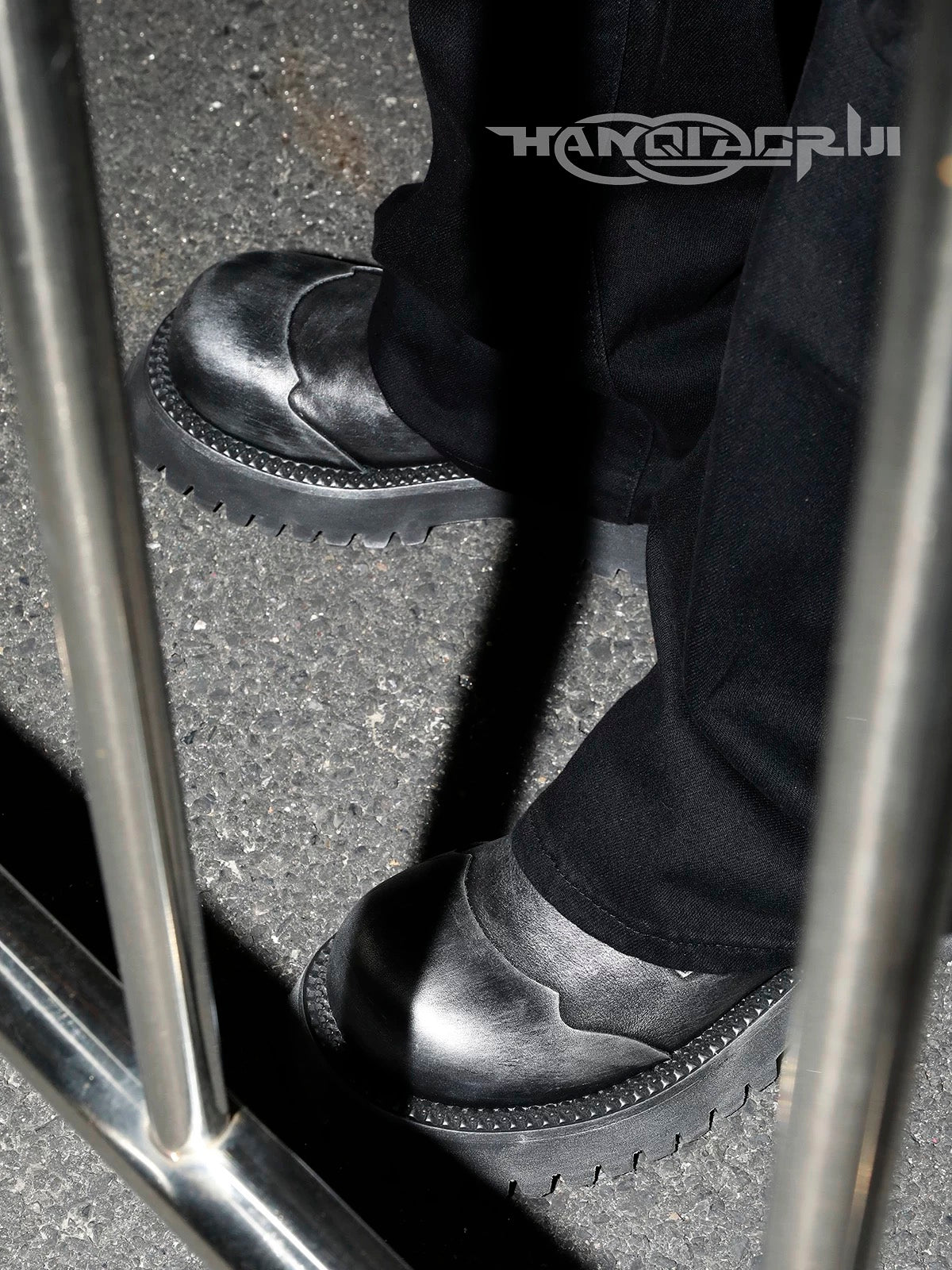 [HANQIAORIJI] Vintage Thick-Soled Shoes