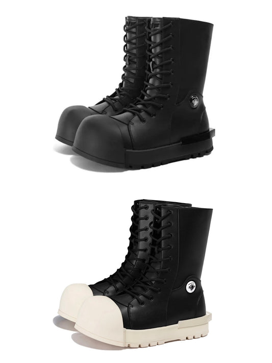 [FVVO × ROCKSTA] Ironclad Beetle PU Boots