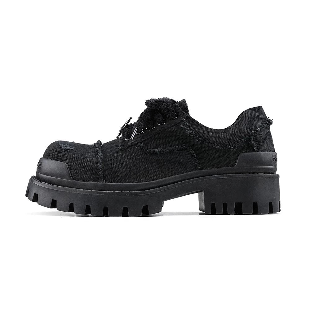[HANQIAORIJI] Thick Sole Casual Shoes