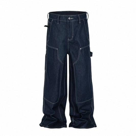 [ASTT Studio] 25SS Three-Piece Craftsmanship Loose Denim Jeans