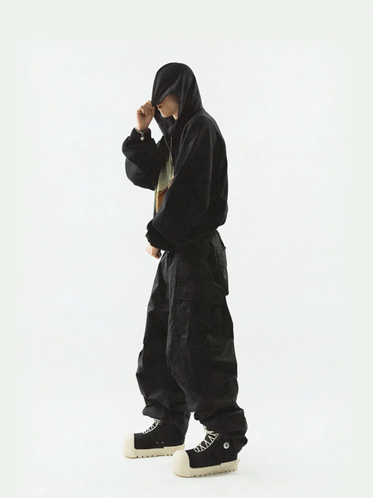 [FVVO × ROCKSTA] Thick Soled High Top Boots
