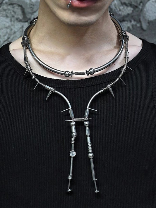 [ILLUSORY] Punk Style Layered Necklace