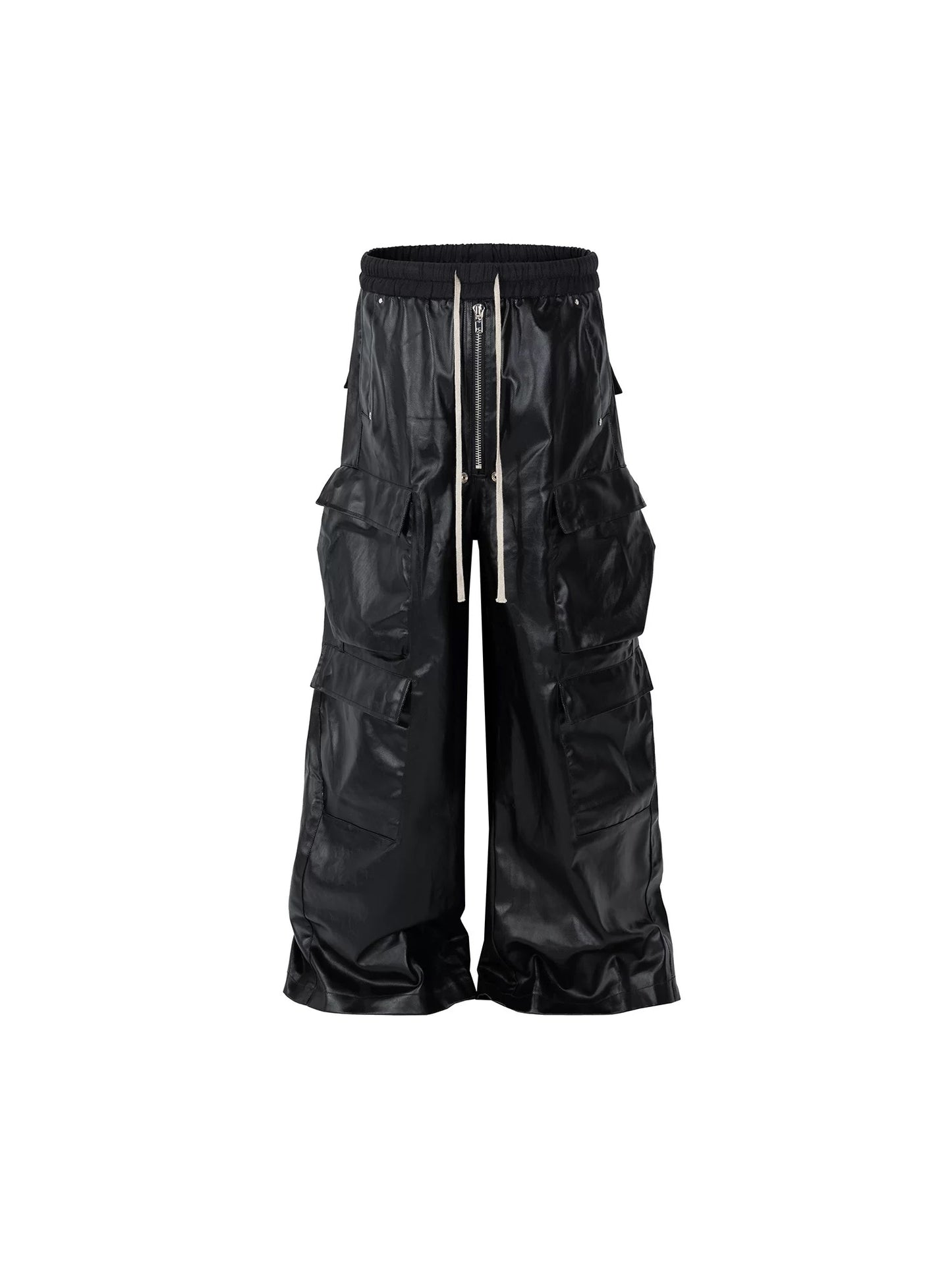[ZPXO Select] Faux Leather Baggy Pants