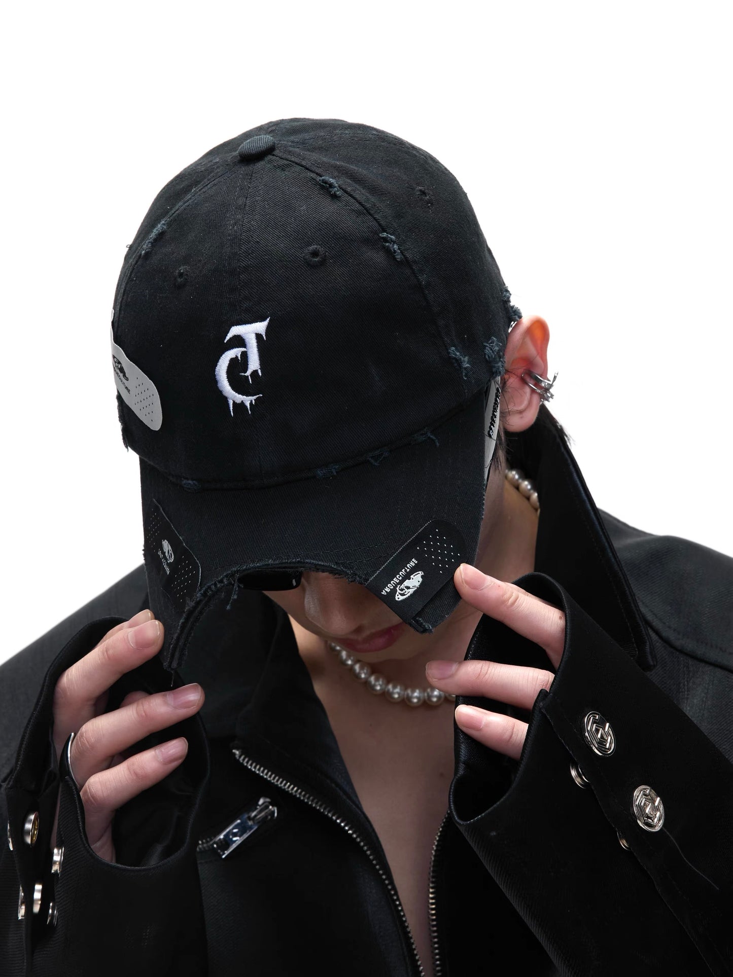 [ARGUE CULTURE] Logo Distressed Cap