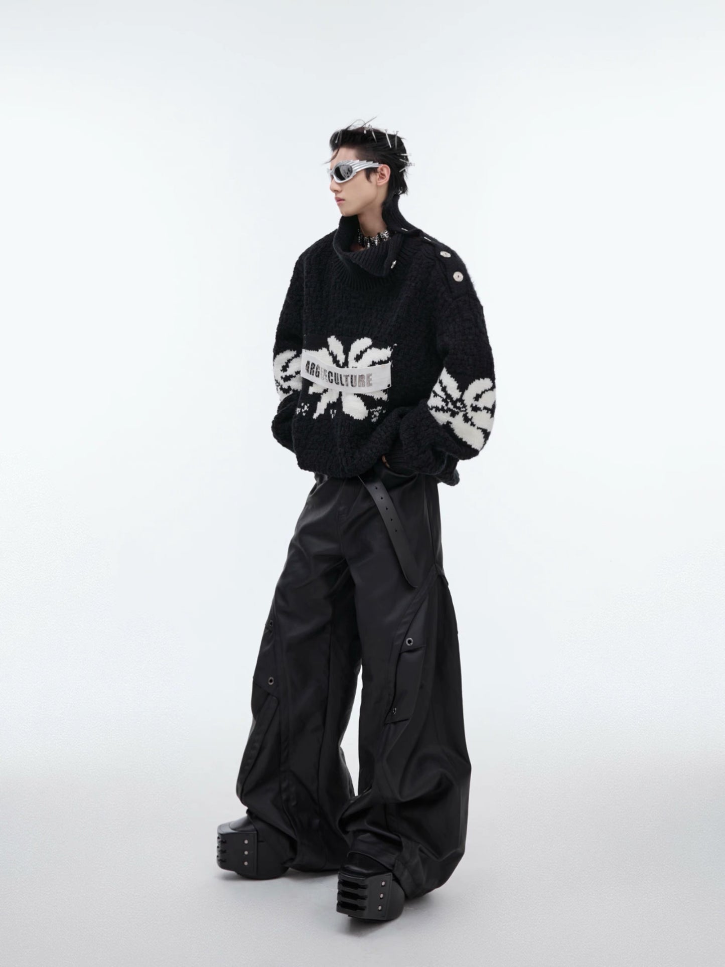 [ARGUE CULTURE] Fleece Fashion Oversized Sweater