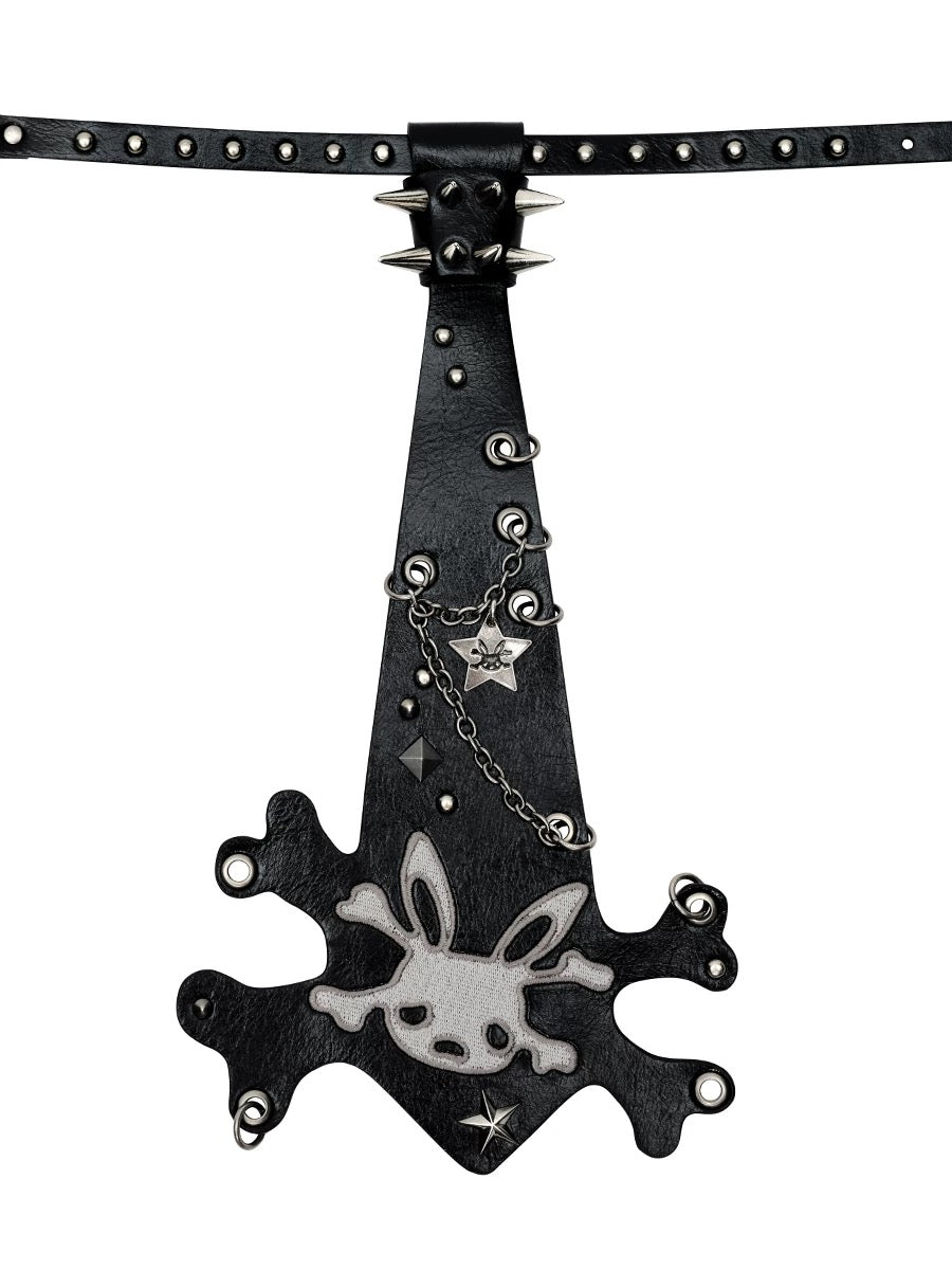 [CFIERCE] Rabbit Tie Choker 2 colour ways