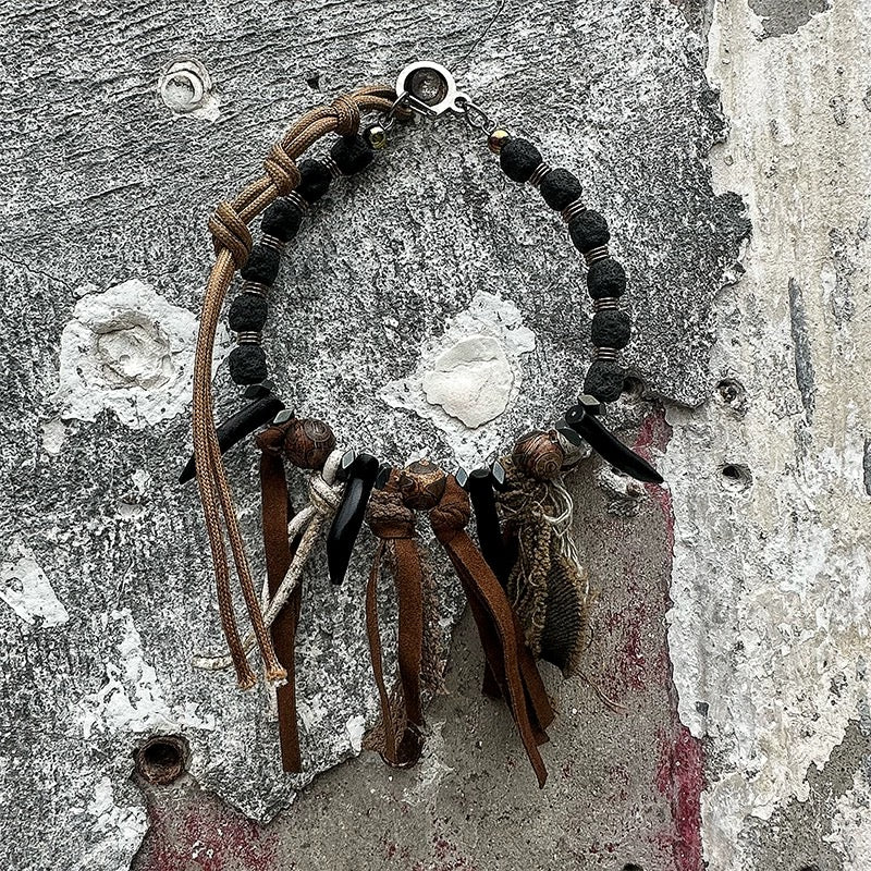 [ILLUSORY] Brown Necklace