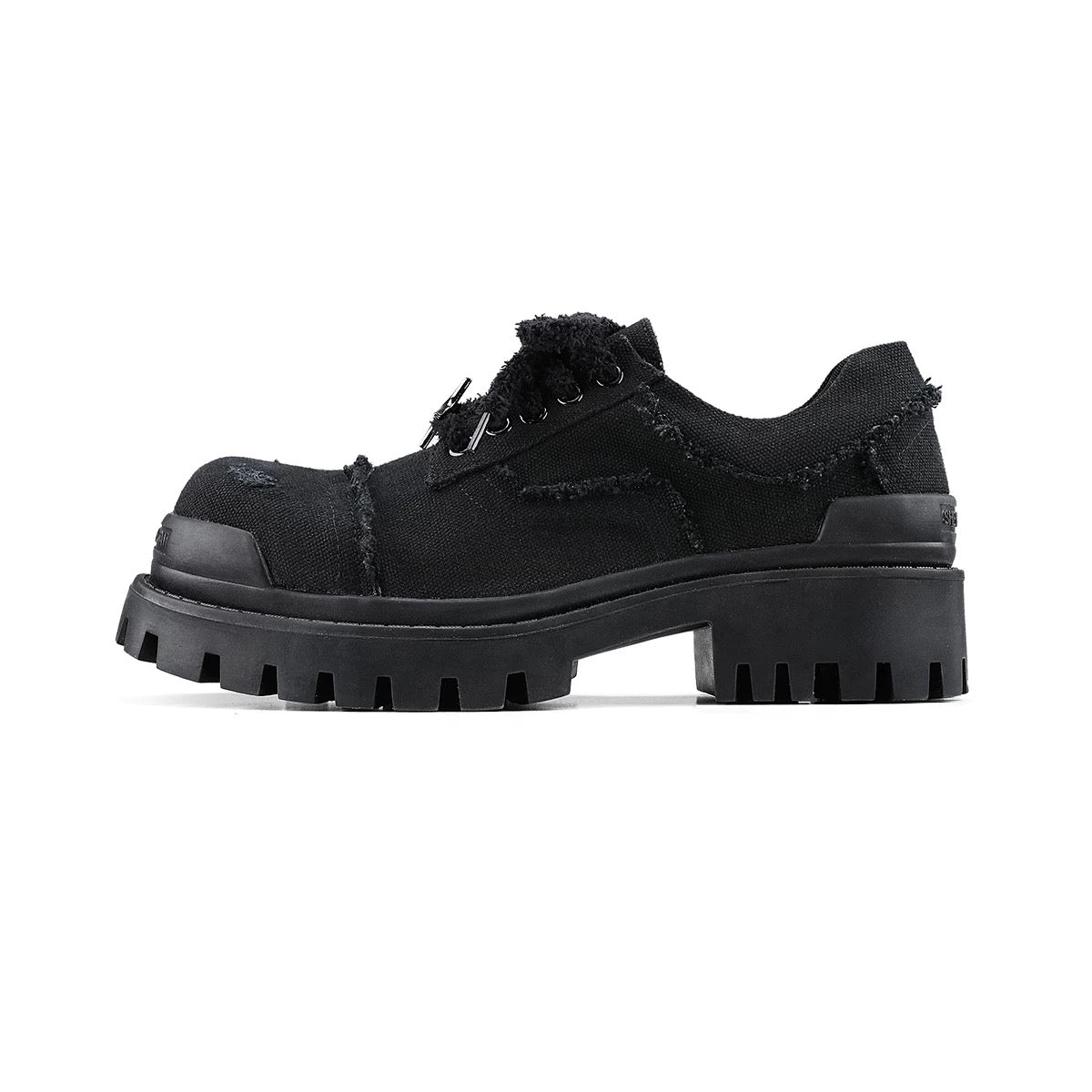 [HANQIAORIJI] Four-Pointed Star Derby Shoes