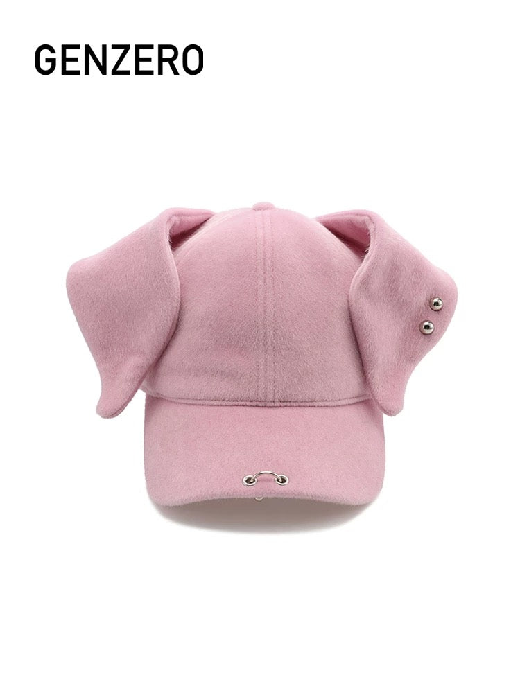 [GENZERO] Pig Ear Baseball Hat