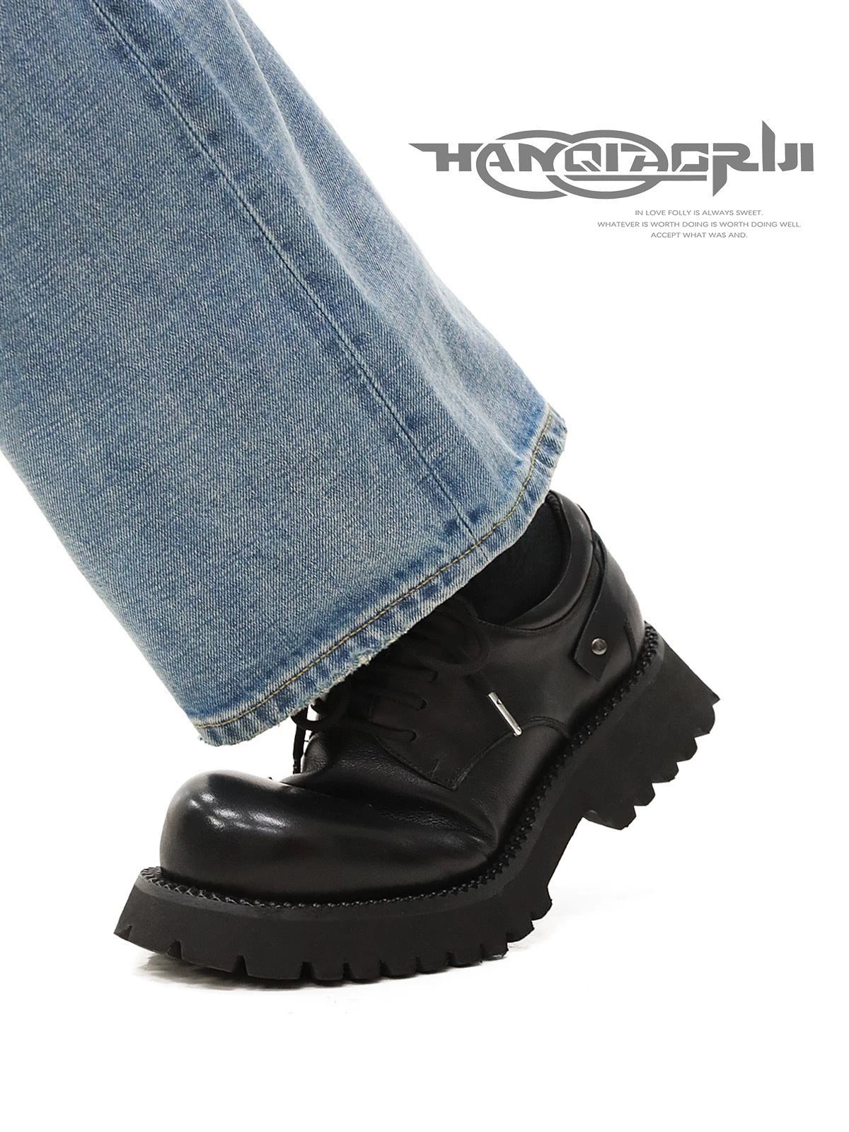 [HANQIAORIJI] Height-Enhancing Big Toe Shoes