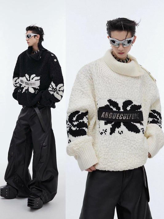 [ARGUE CULTURE] Fleece Fashion Oversized Sweater