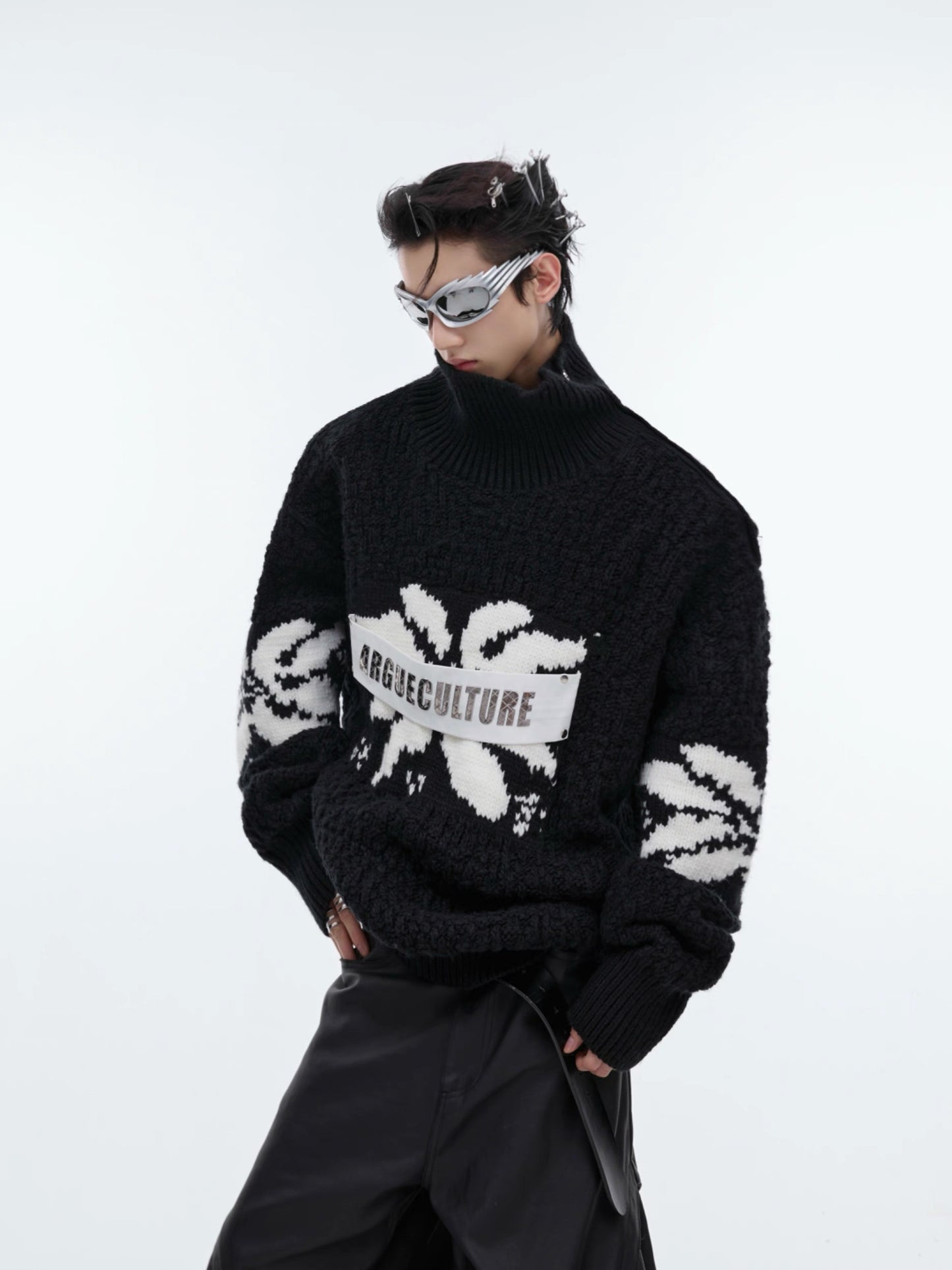 [ARGUE CULTURE] Fleece Fashion Oversized Sweater