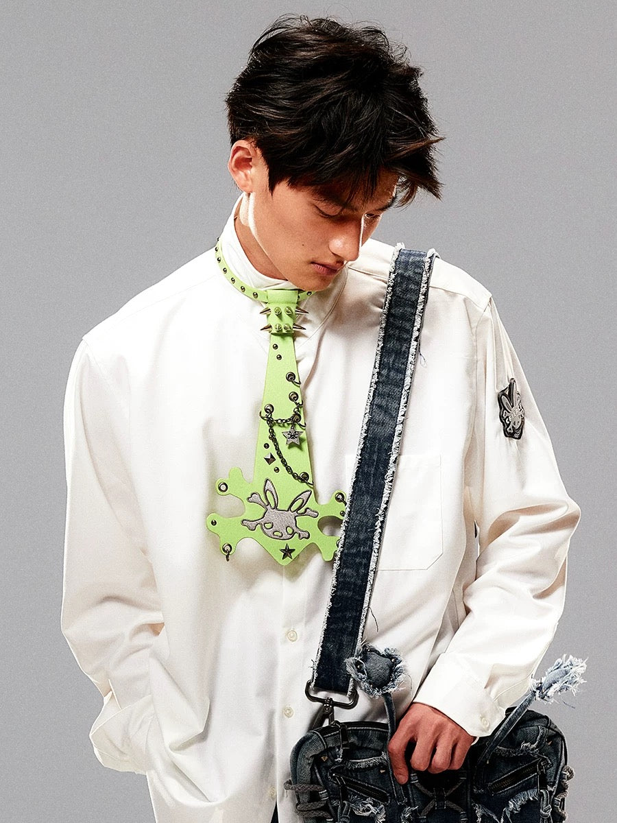 [CFIERCE] Rabbit Tie Choker 2 colour ways
