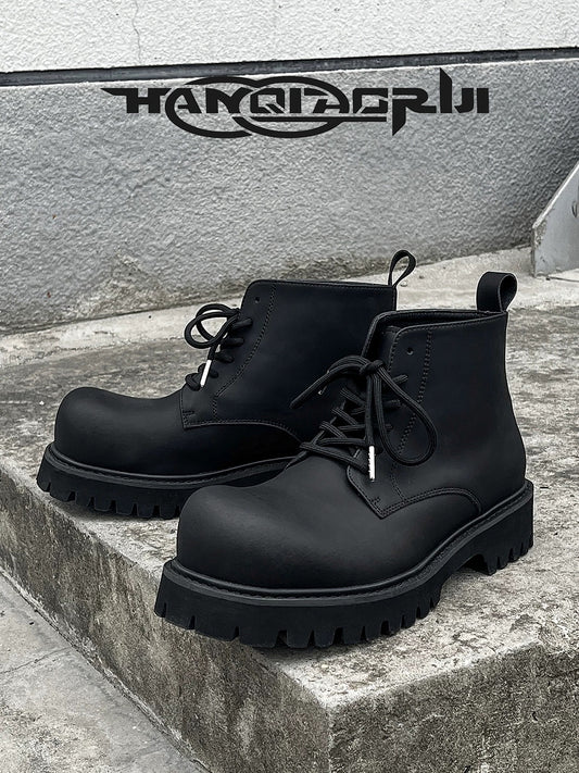 [HANQIAORIJI] Trendy Thick-Soled Boots