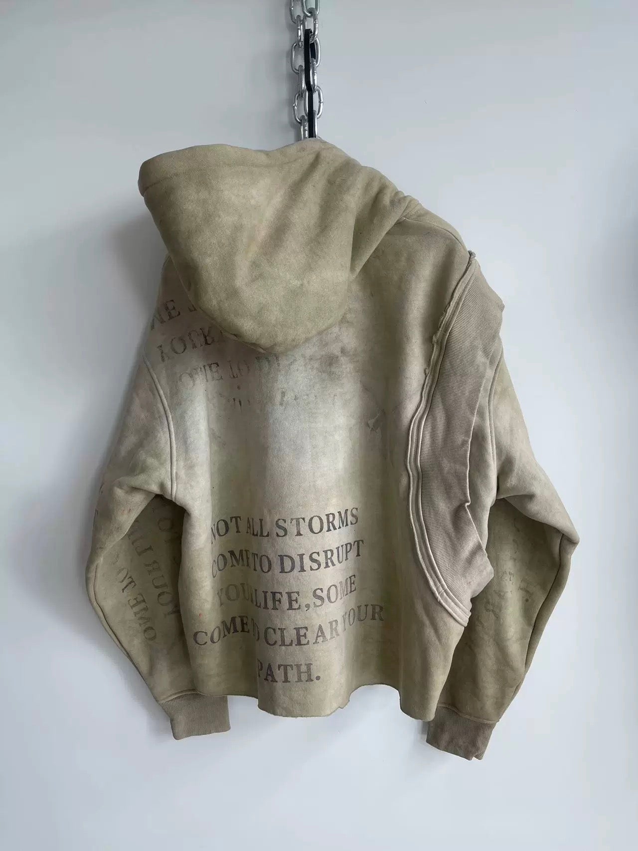 [Hell System] Dyeing Handmade Custom Hoodie