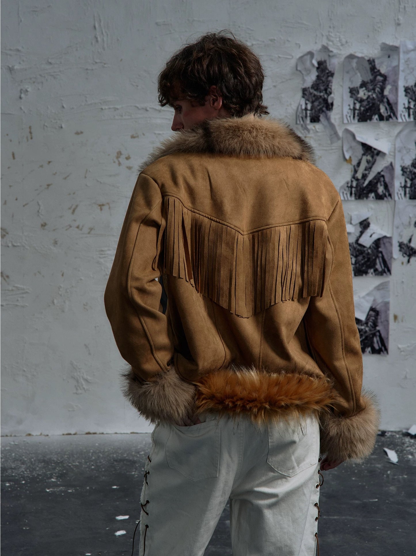 [PAIKI] Desert Tassel Skull Jacket