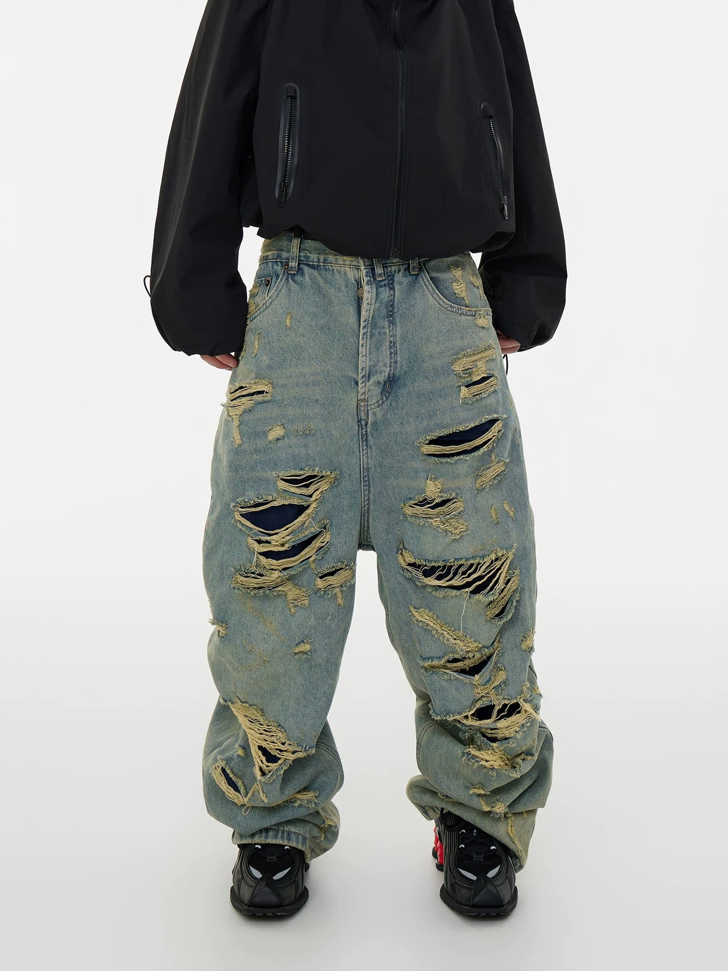 [ASTT Studio] Baggy Denim Pants