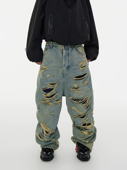 [ASTT Studio] Baggy Denim Pants