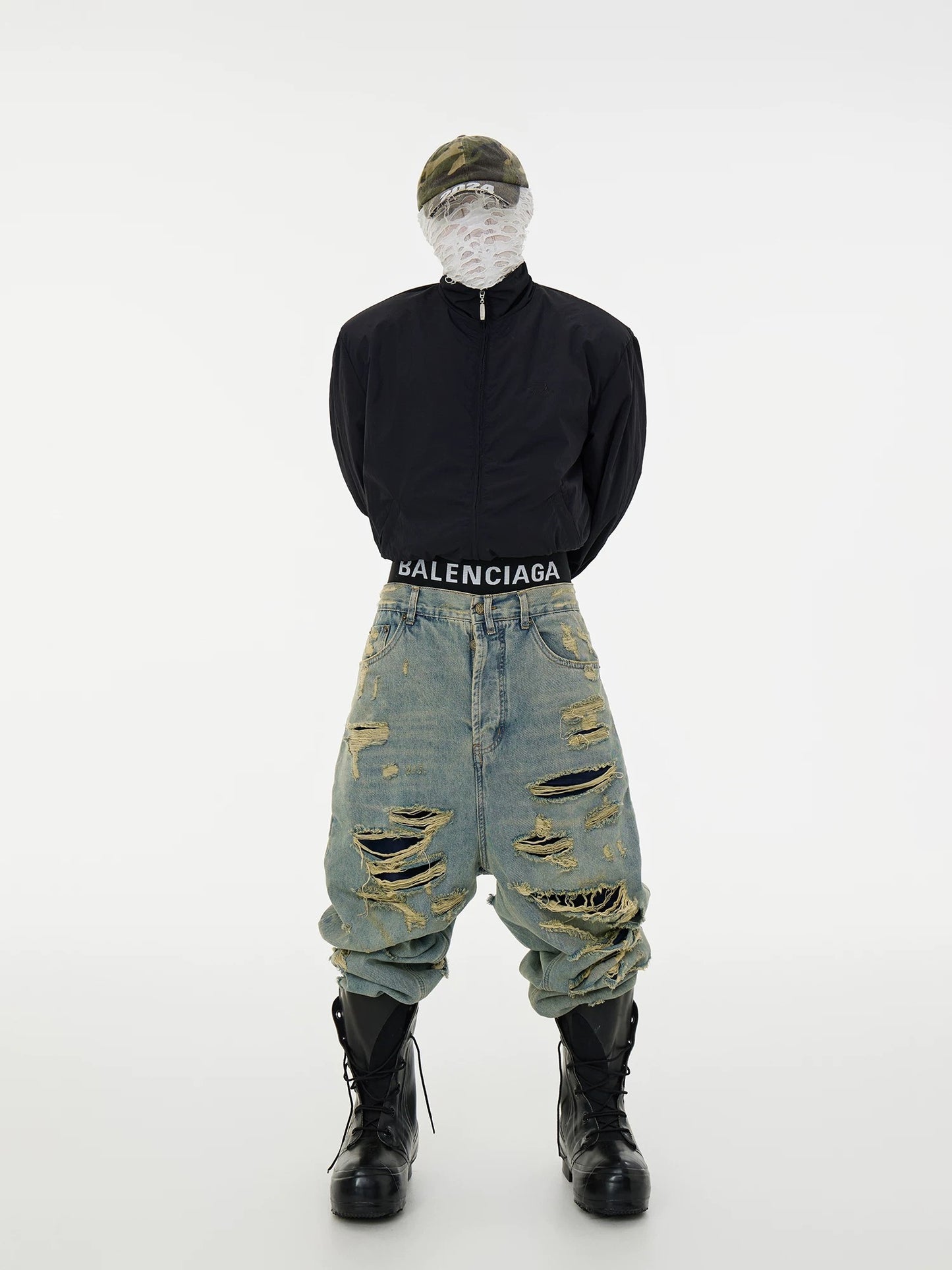[ASTT Studio] Baggy Denim Pants