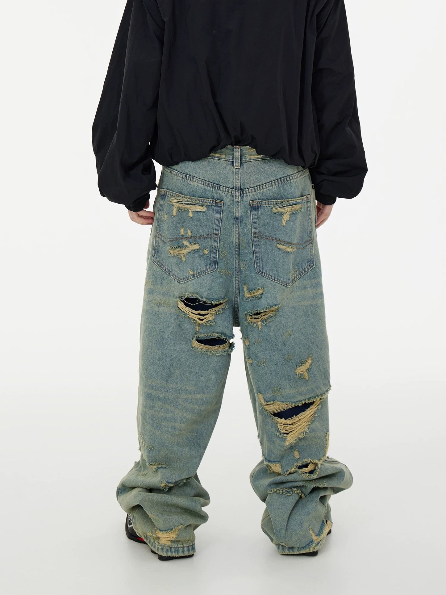 [ASTT Studio] Baggy Denim Pants