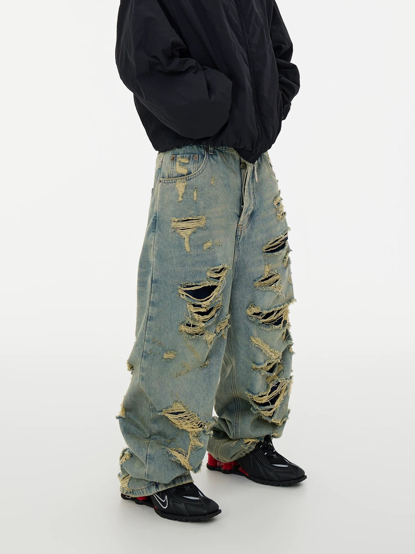 [ASTT Studio] Baggy Denim Pants
